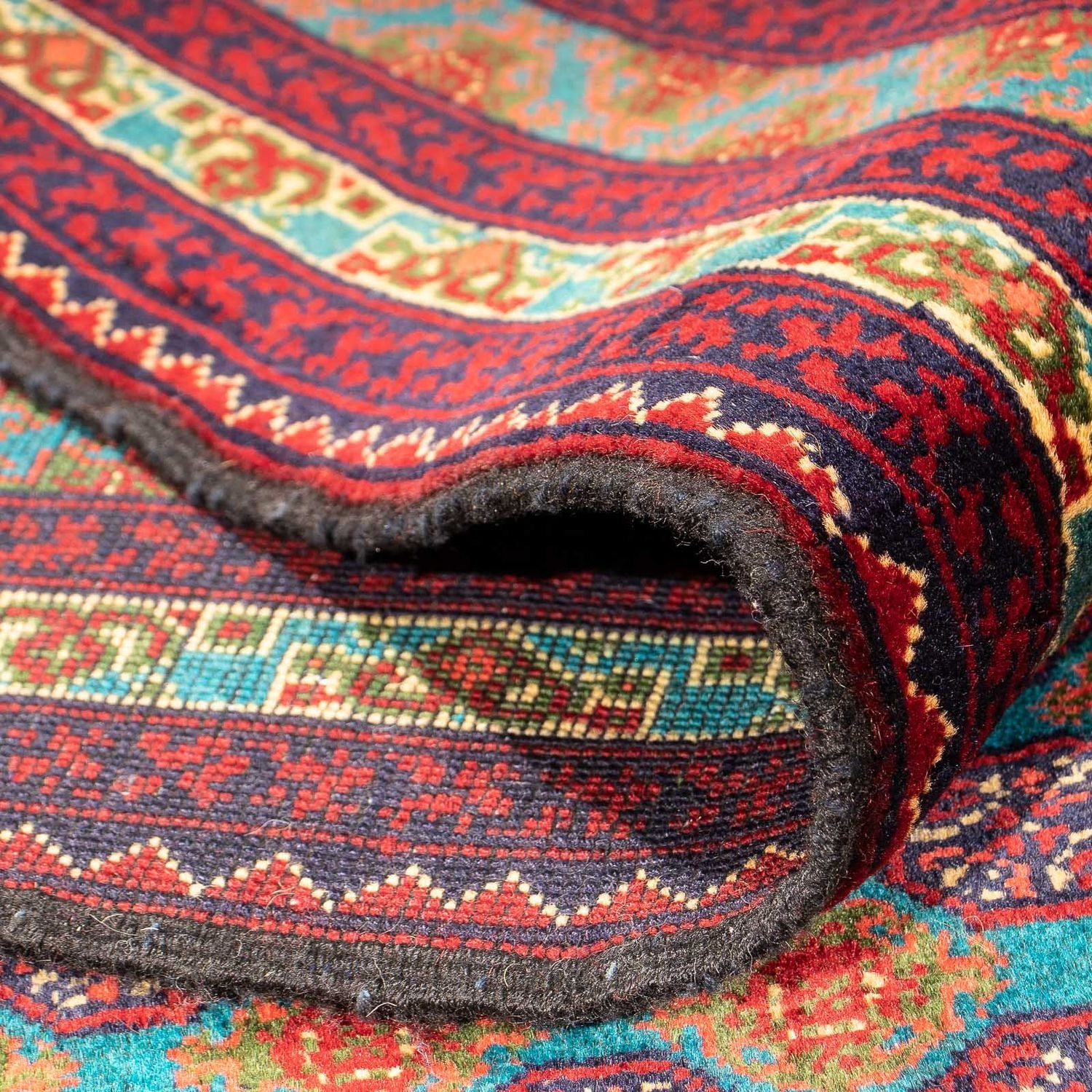 Tappeto afgano - Bukhara - 288 x 198 cm - multicolore