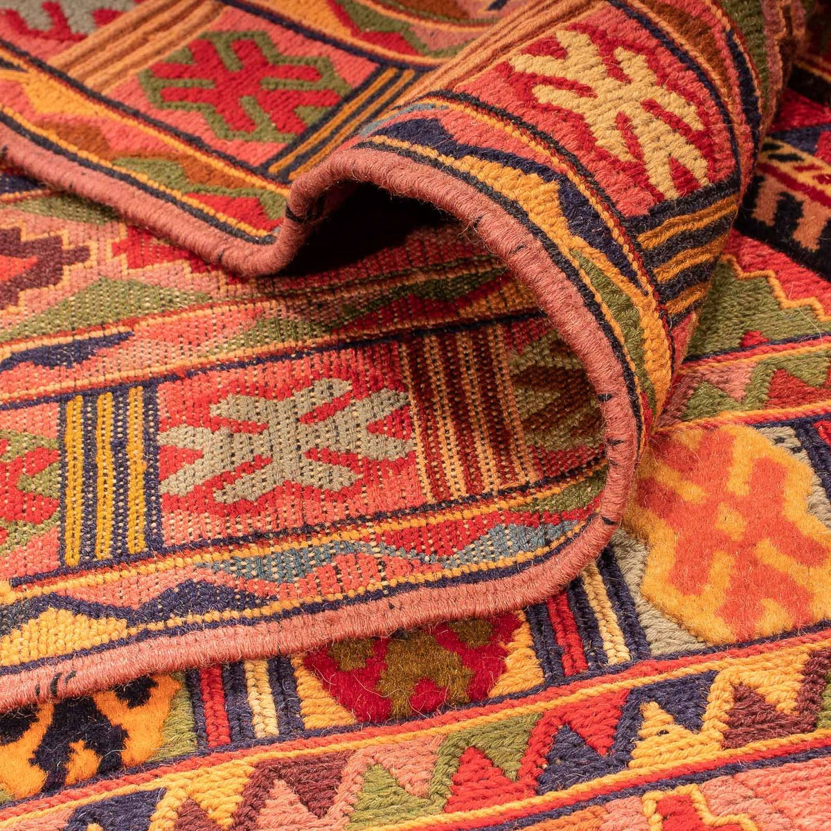 Tappeto Kelim - Orientale - 180 x 142 cm - multicolore