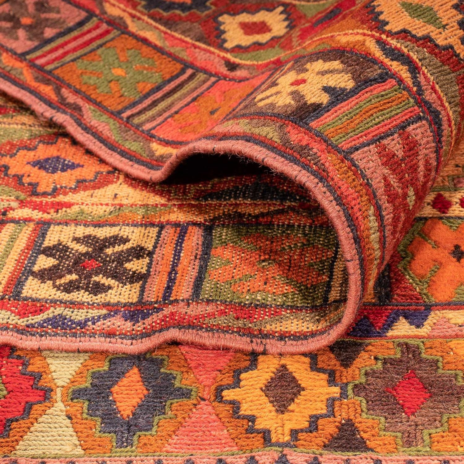 Tappeto Kelim - Orientale - 181 x 147 cm - multicolore
