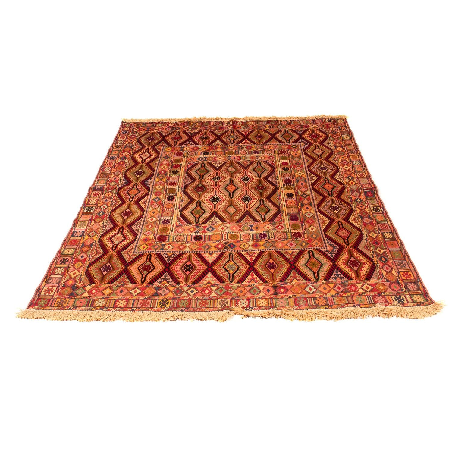 Tappeto Kelim - Orientale - 181 x 147 cm - multicolore