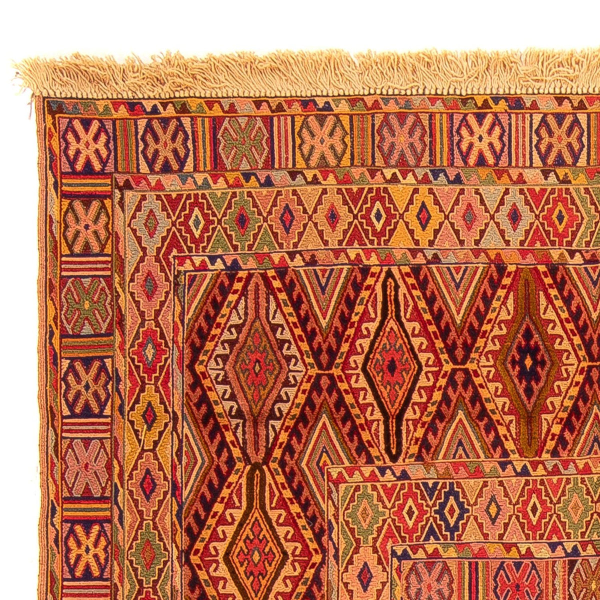Kilim afgano Tappeto 132x168cm
