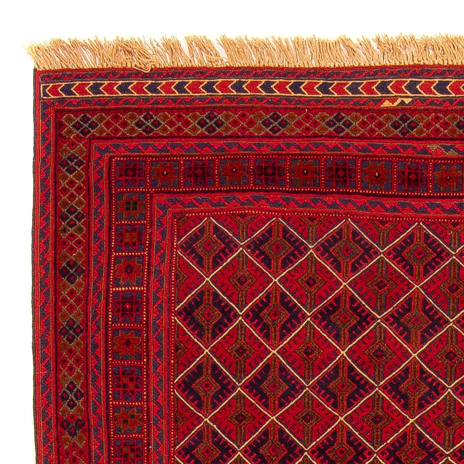 Tappeto Kelim - Orientale - 196 x 136 cm - rosso scuro