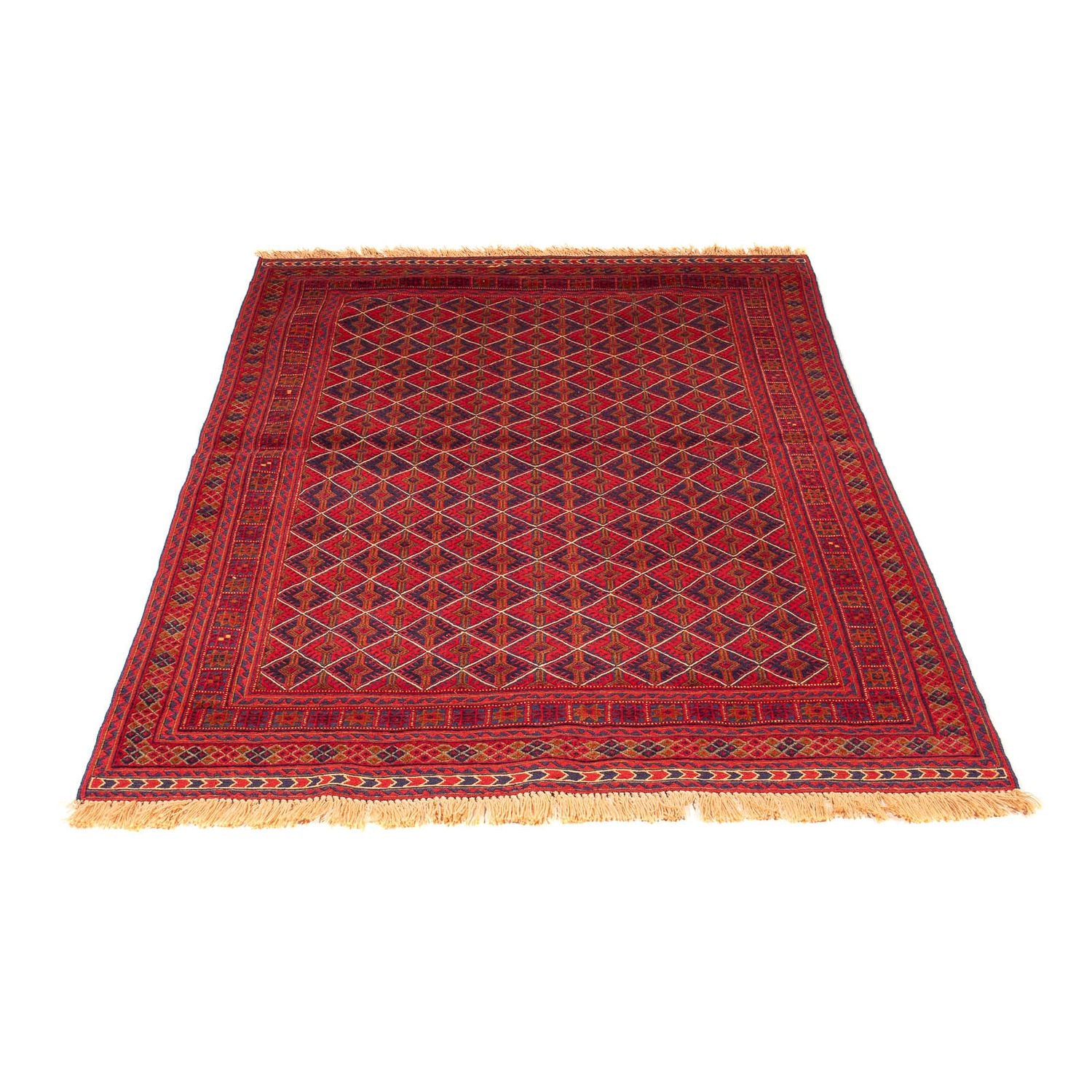 Tappeto Kelim - Orientale - 196 x 136 cm - rosso scuro