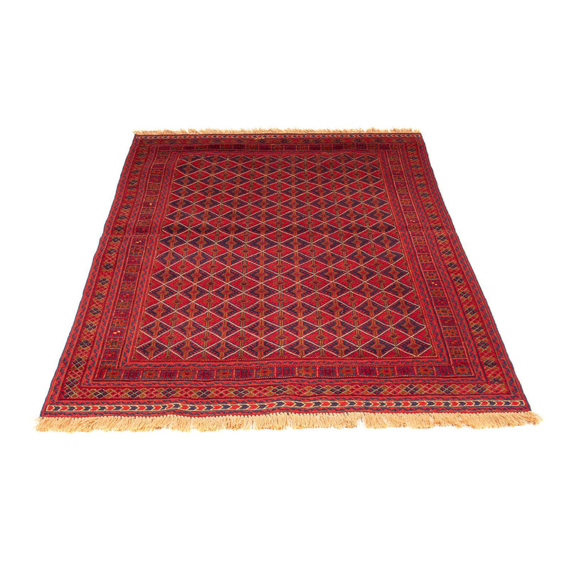 Tappeto Kelim - Orientale - 196 x 136 cm - rosso scuro