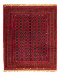 Tappeto Kelim - Orientale quadrato  - 187 x 158 cm - rosso scuro