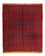 Tappeto Kelim - Orientale quadrato  - 187 x 158 cm - rosso scuro