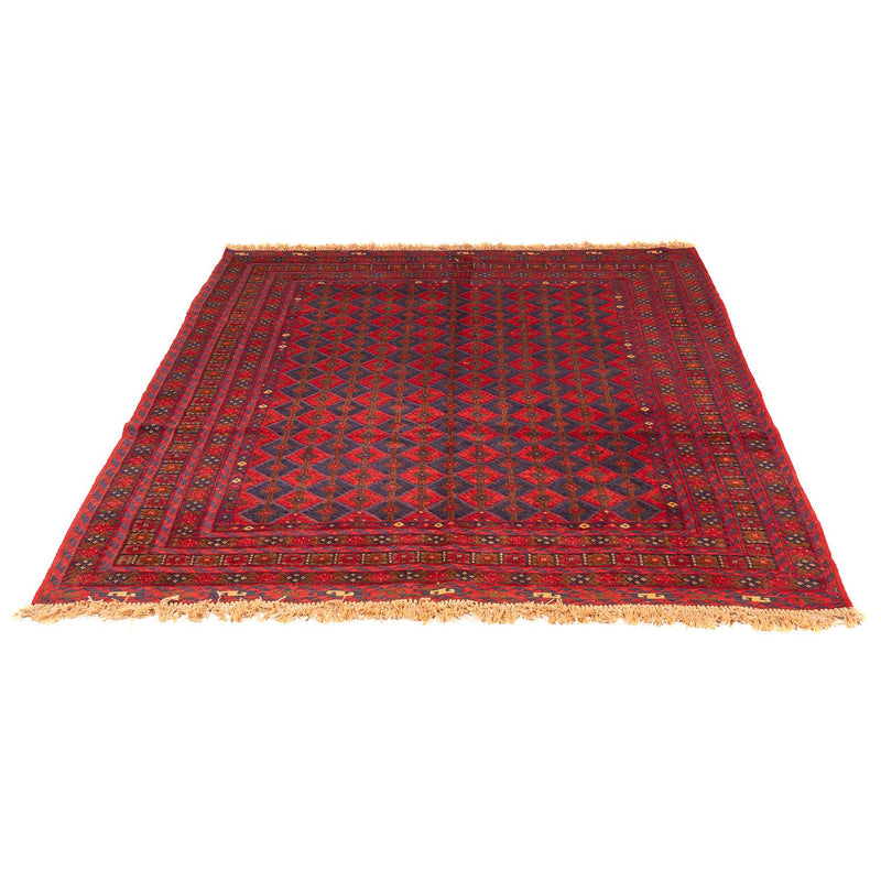 Tappeto Kelim - Orientale quadrato  - 187 x 158 cm - rosso scuro