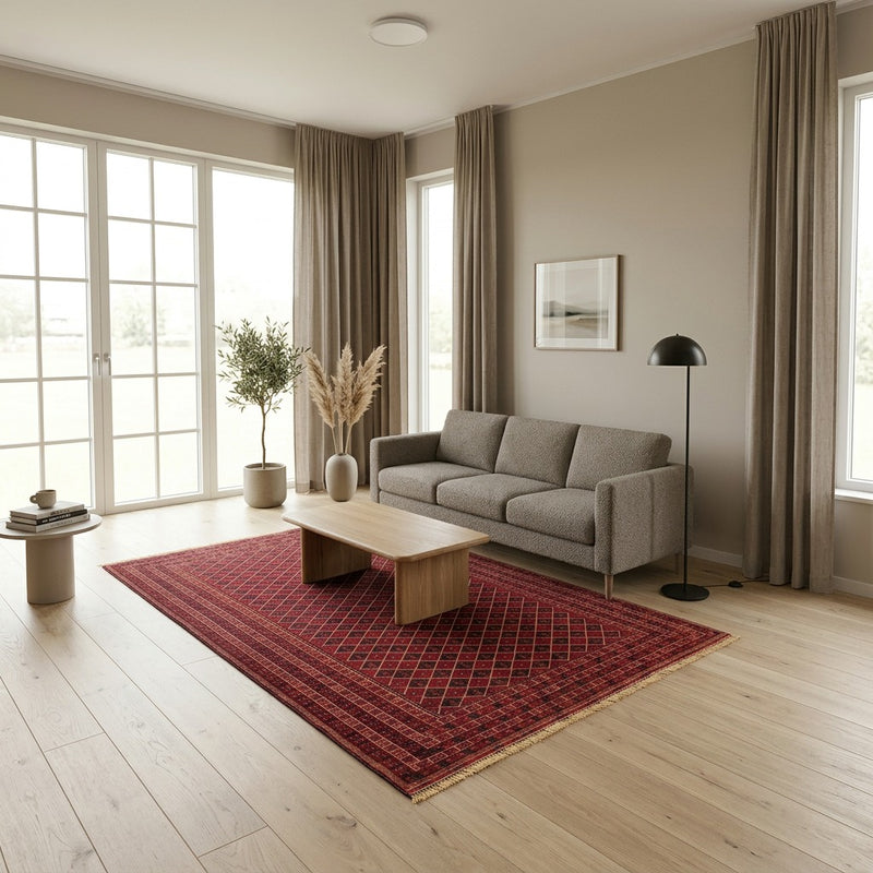 Kilim afgano Tappeto 196x296cm