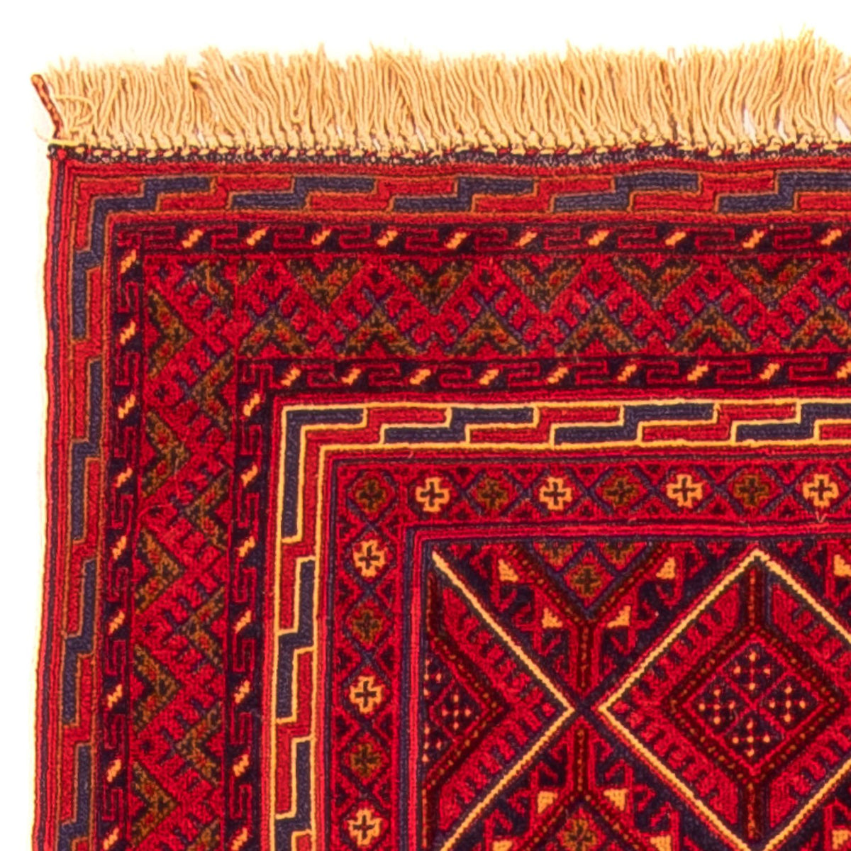 Tappeto corsia Tappeto Kelim - Orientale - 280 x 69 cm - rosso scuro