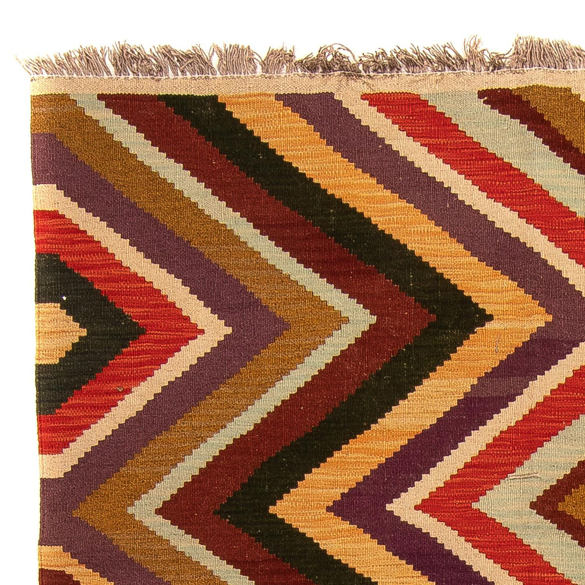 Tappeto Kelim - Splash - 203 x 145 cm - multicolore