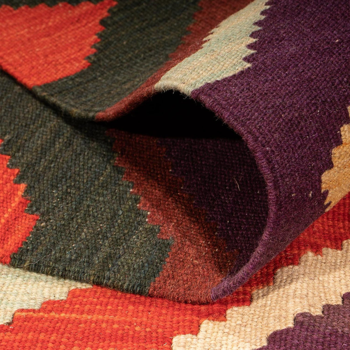 Tappeto Kelim - Splash - 203 x 145 cm - multicolore