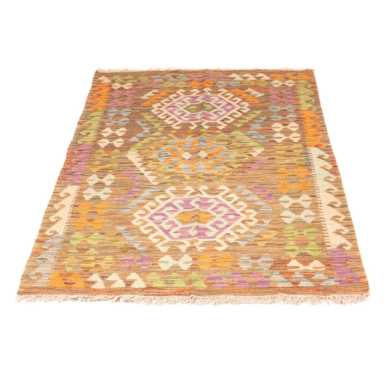 Tappeto Kelim - Splash - 155 x 98 cm - multicolore