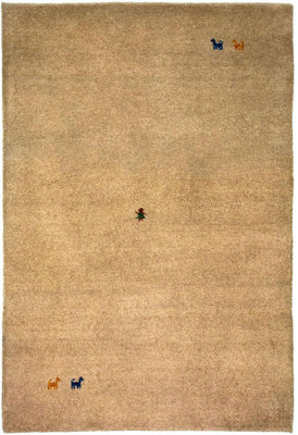 Tappeto Gabbeh - Indus - 200 x 140 cm - marrone