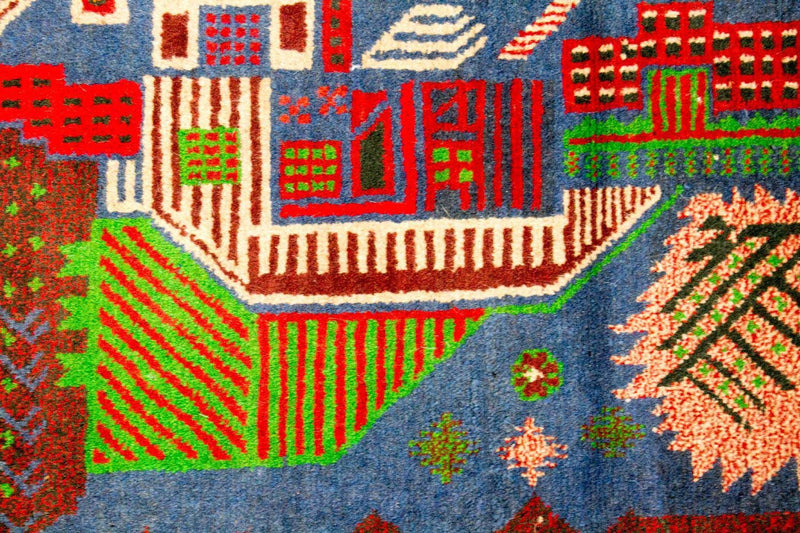 Tappeto Belutsch - 135 x 89 cm - multicolore