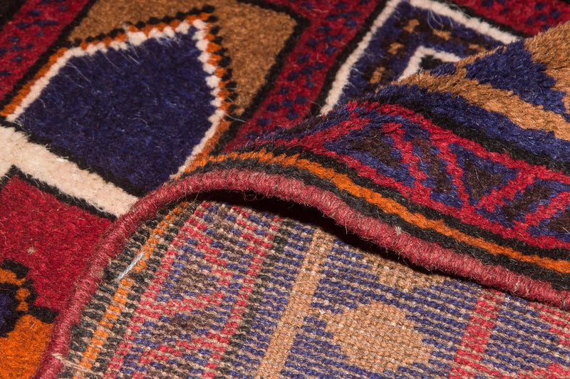 Tappeto Belutsch - 130 x 83 cm - multicolore