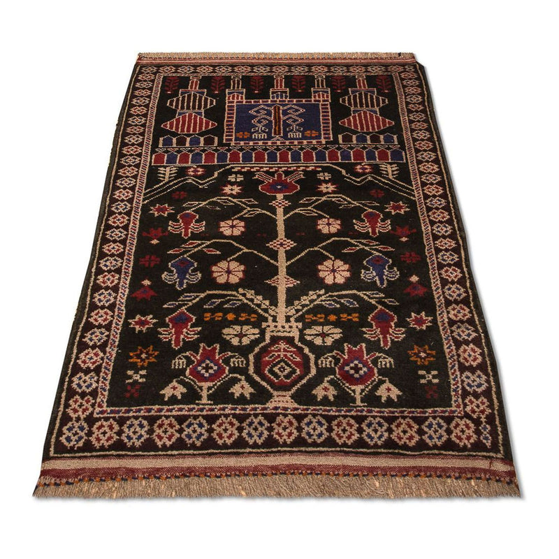 Tappeto Belutsch - 133 x 77 cm - marrone