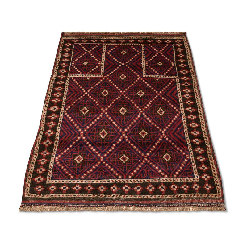 Tappeto Belutsch - 127 x 85 cm - multicolore