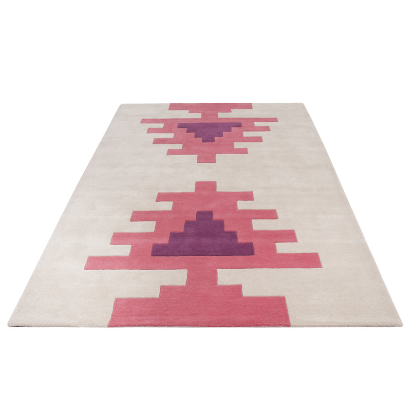 Leaf Elegance Tappeto in Lana