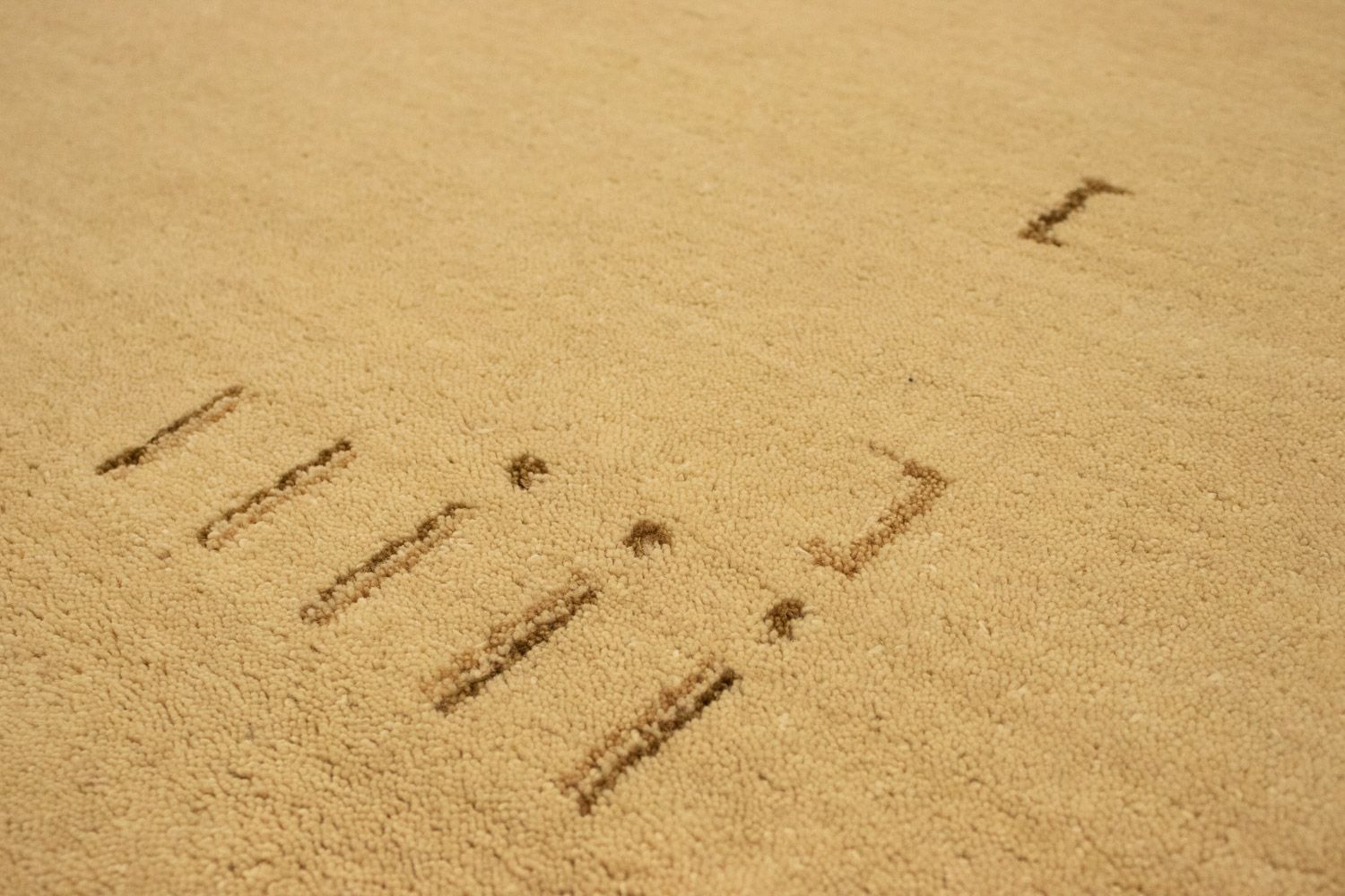 Tappeto corsia Tappeto Gabbeh - Softy - 240 x 80 cm - marrone chiaro