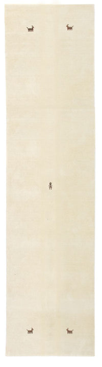 Tappeto corsia Tappeto Gabbeh - Softy - 200 x 80 cm - beige