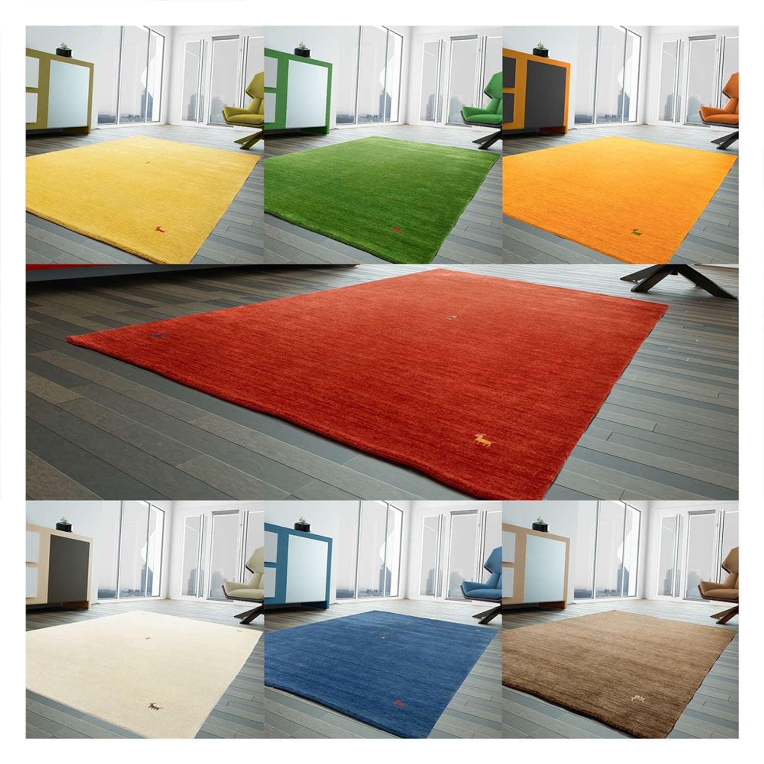 Tappeto Gabbeh - Softy - 300 x 250 cm - beige