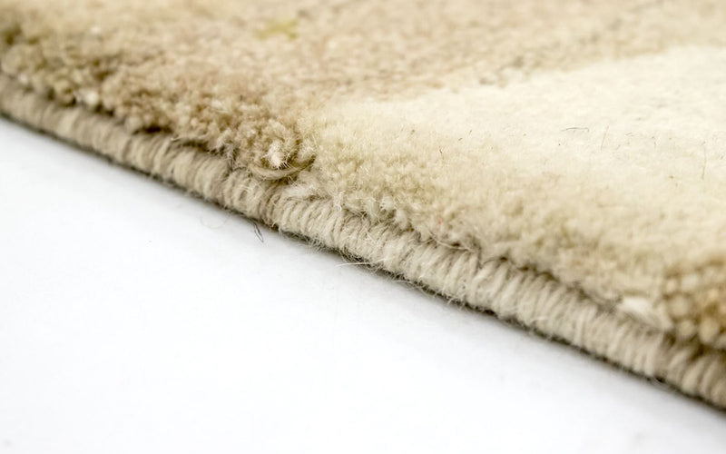 Tappeto corsia Tappeto Gabbeh - Indus - 240 x 80 cm - beige