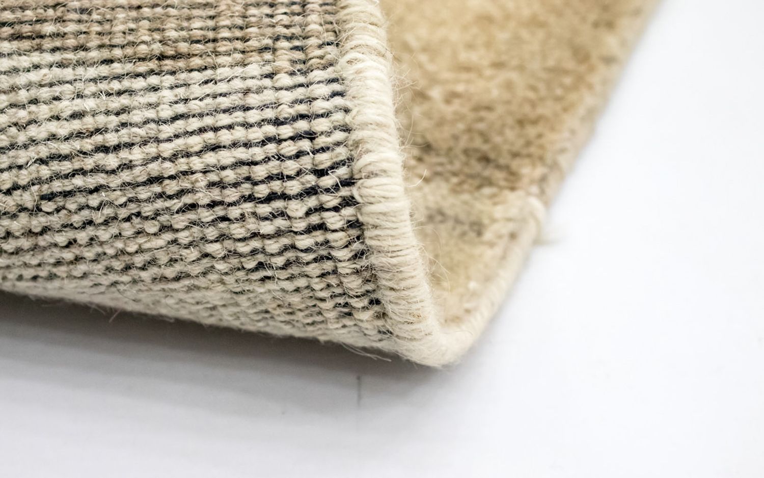 Tappeto corsia Tappeto Gabbeh - Indus - 240 x 80 cm - beige