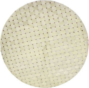 Tappeto Nepal rotondo  - 150 x 150 cm - beige