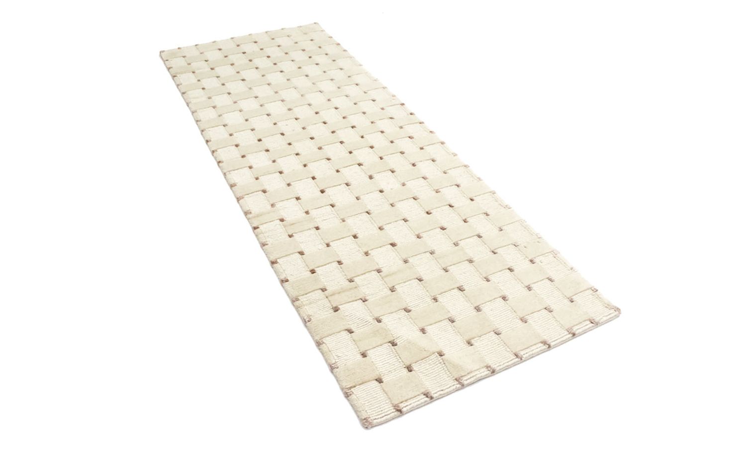 Tappeto corsia Tappeto Nepal - 200 x 70 cm - beige