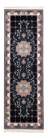 Tappeto persiano Heewa - Passatoia / Nero / 100 x 200 cm Passatoia