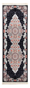 Tappeto persiano Naahal - Passatoia / Nero / 100 x 200 cm Passatoia