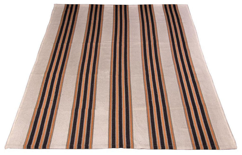 Tappeto Kelim - Tendenza - 180 x 120 cm - nero