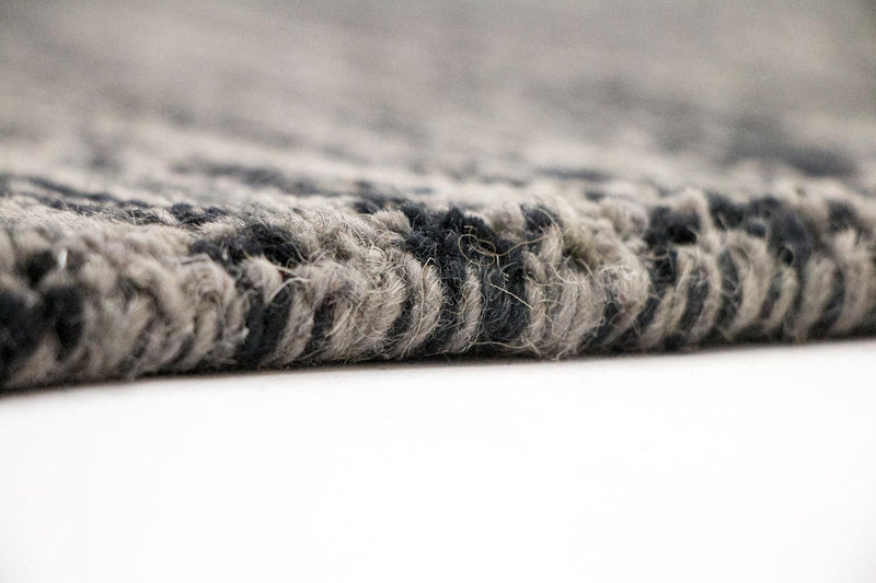Tappeto di lana - 240 x 155 cm - nero