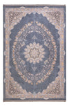 Tappeto Orientale Tessuto Diba - Rettangolo / Blu / 100 x 150 cm Rettangolo