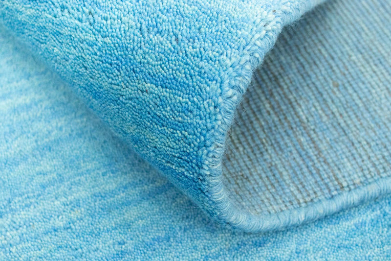 Tappeto Gabbeh - Indus - 250 x 200 cm - blu chiaro