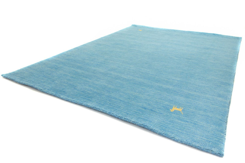 Tappeto Gabbeh - Indus - 250 x 200 cm - blu chiaro