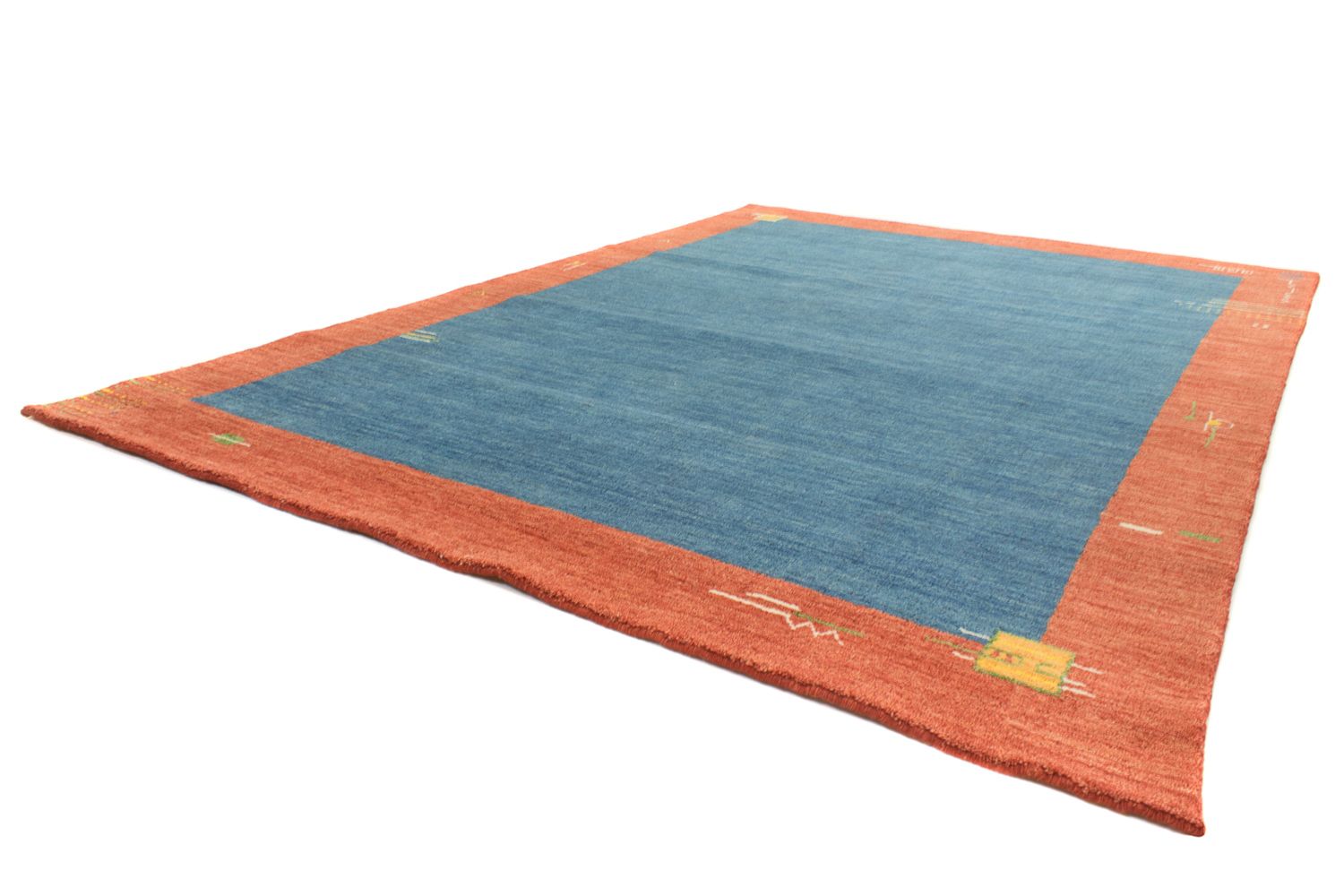 Tappeto Gabbeh - Indus - 180 x 120 cm - blu