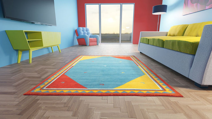 Tappeto Gabbeh - Indus - Desert - rettangolo