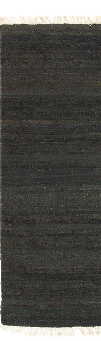 Tappeto corsia Tappeto Kelim - Tendenza - 200 x 70 cm - nero