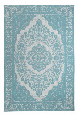 Tappeto corsia Tappeto vintage - 300 x 80 cm - blu