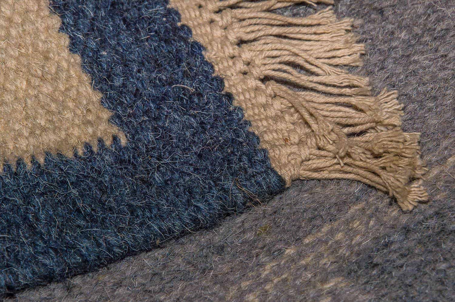 Tappeto corsia Tappeto Kelim - Tendenza - 250 x 80 cm - blu