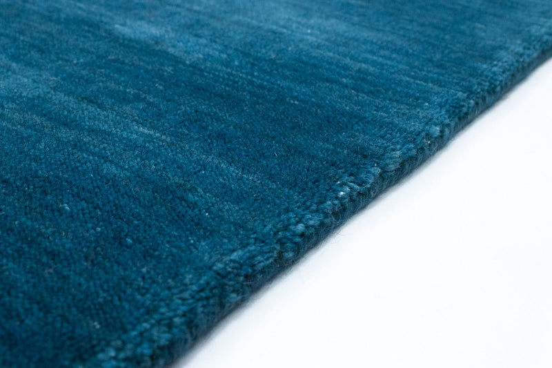 Tappeto Gabbeh - Indus - 250 x 200 cm - blu petrolio