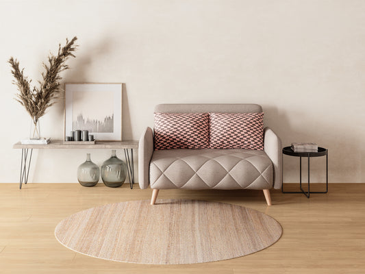 Tappeto in juta - 200 x 140 cm - naturale