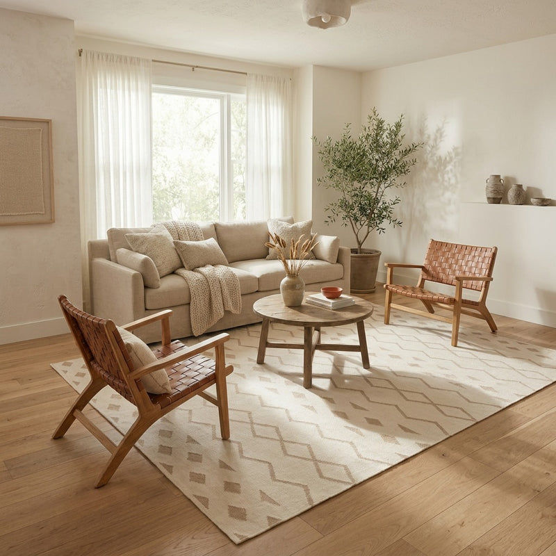Kilim moderno Tappeto Miami - Tappeto di lana