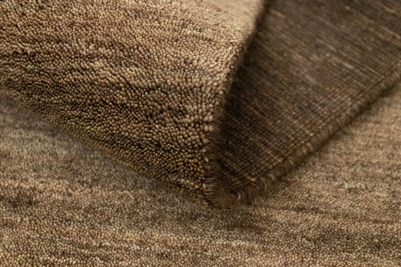 Tappeto corsia Tappeto Gabbeh - Indus - 200 x 80 cm - marrone