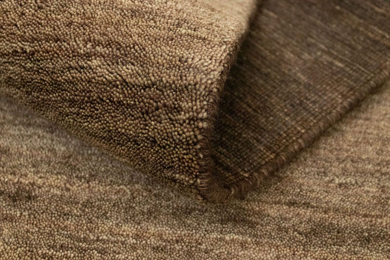 Tappeto Gabbeh - Indus rotondo  - 250 x 250 cm - marrone
