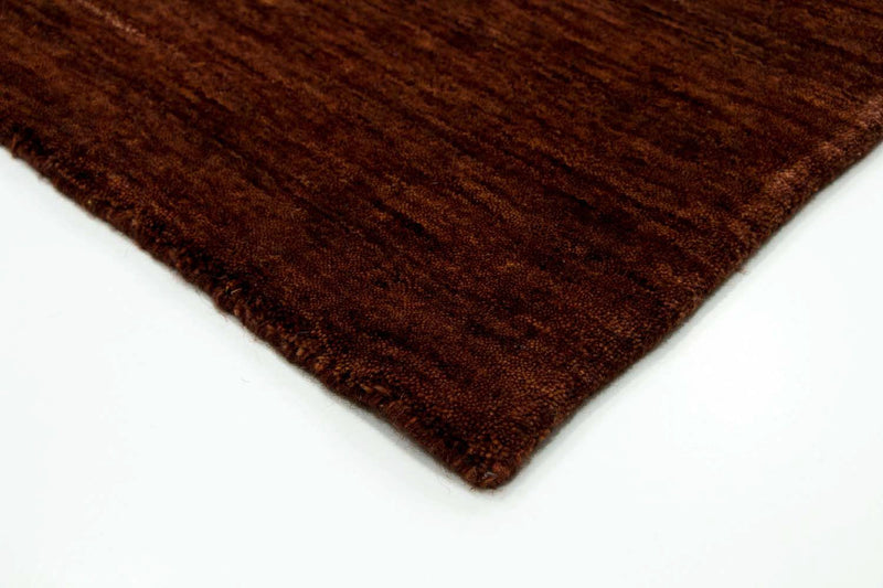 Tappeto corsia Tappeto Gabbeh - Indus - 300 x 80 cm - marrone