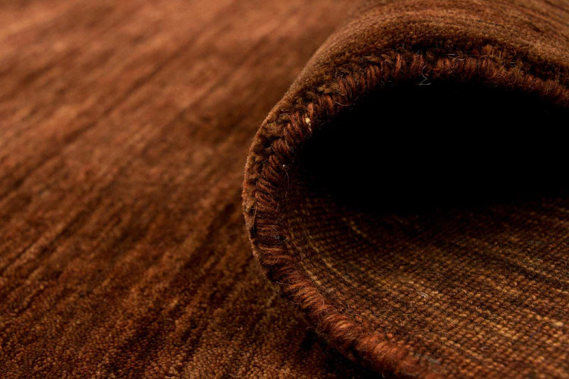 Tappeto corsia Tappeto Gabbeh - Indus - 300 x 80 cm - marrone