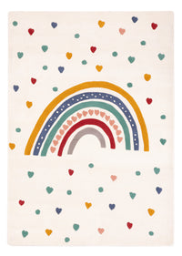 Arcobaleno Cuori Tappeto per Bambini – product image