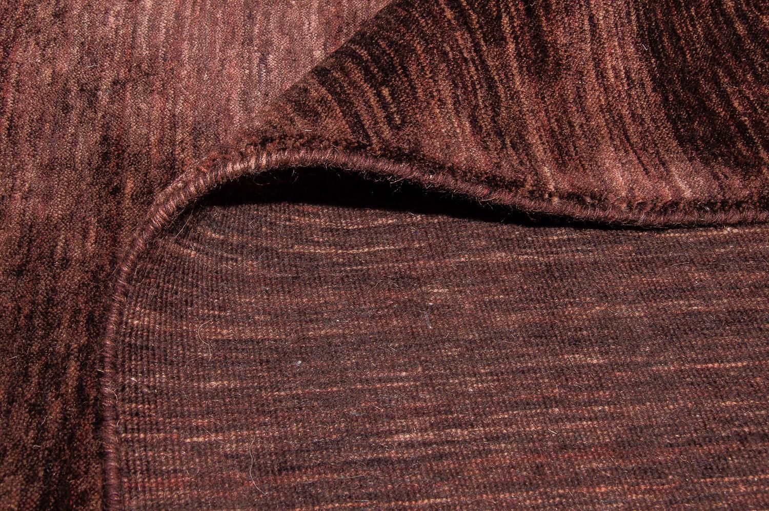Tappeto corsia Tappeto di lana - 300 x 80 cm - cioccolato chiaro